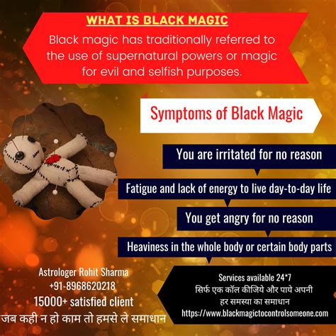 Symtoms of black magic